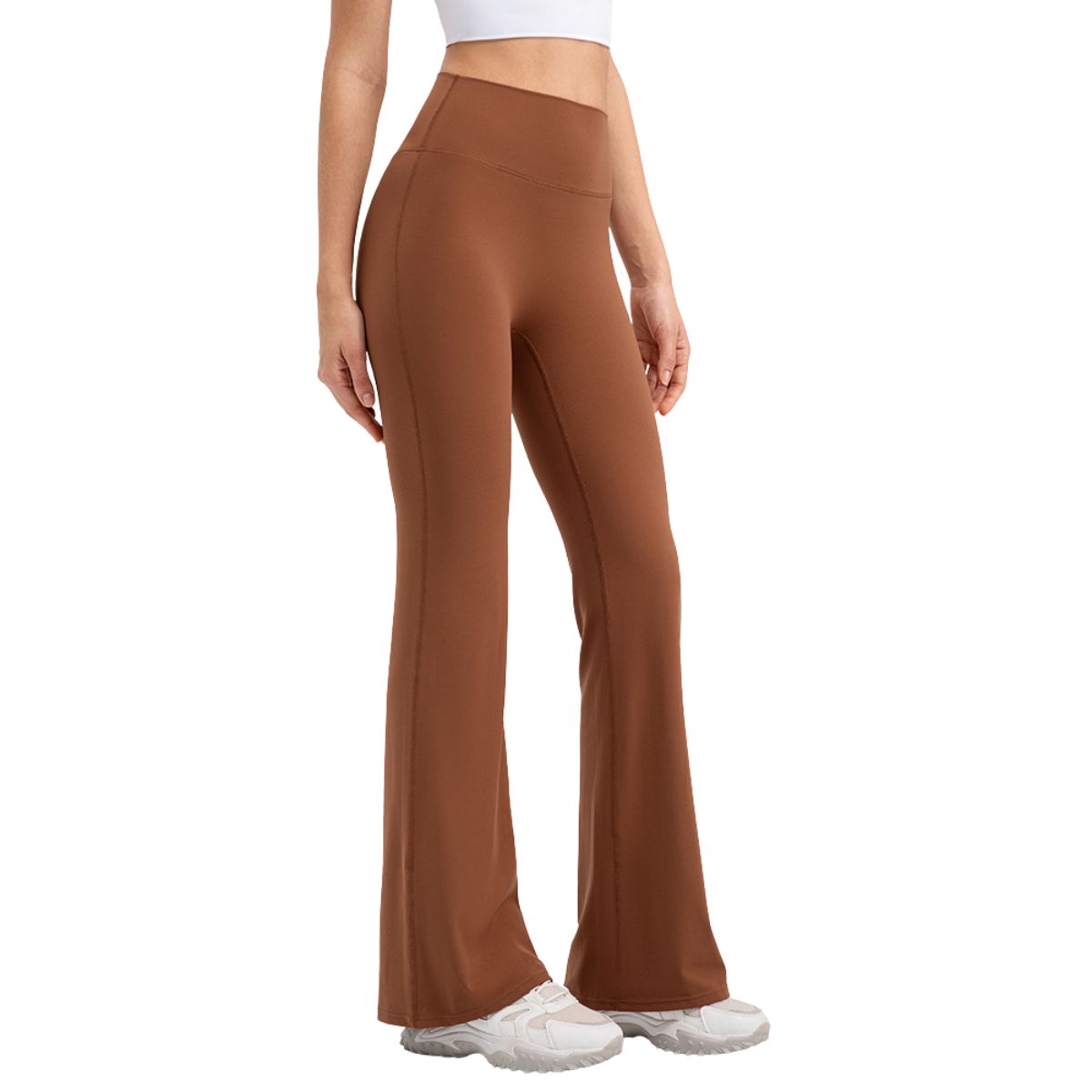 High Waist Micro Flare Yoga Pants for Women Moisture