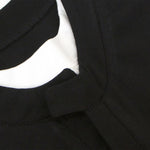Layered Deconstructed Cropped Boxy Crew Tee