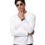 Solid Stretch Thumb Hole Long-Sleeve T-Shirt 260gsm
