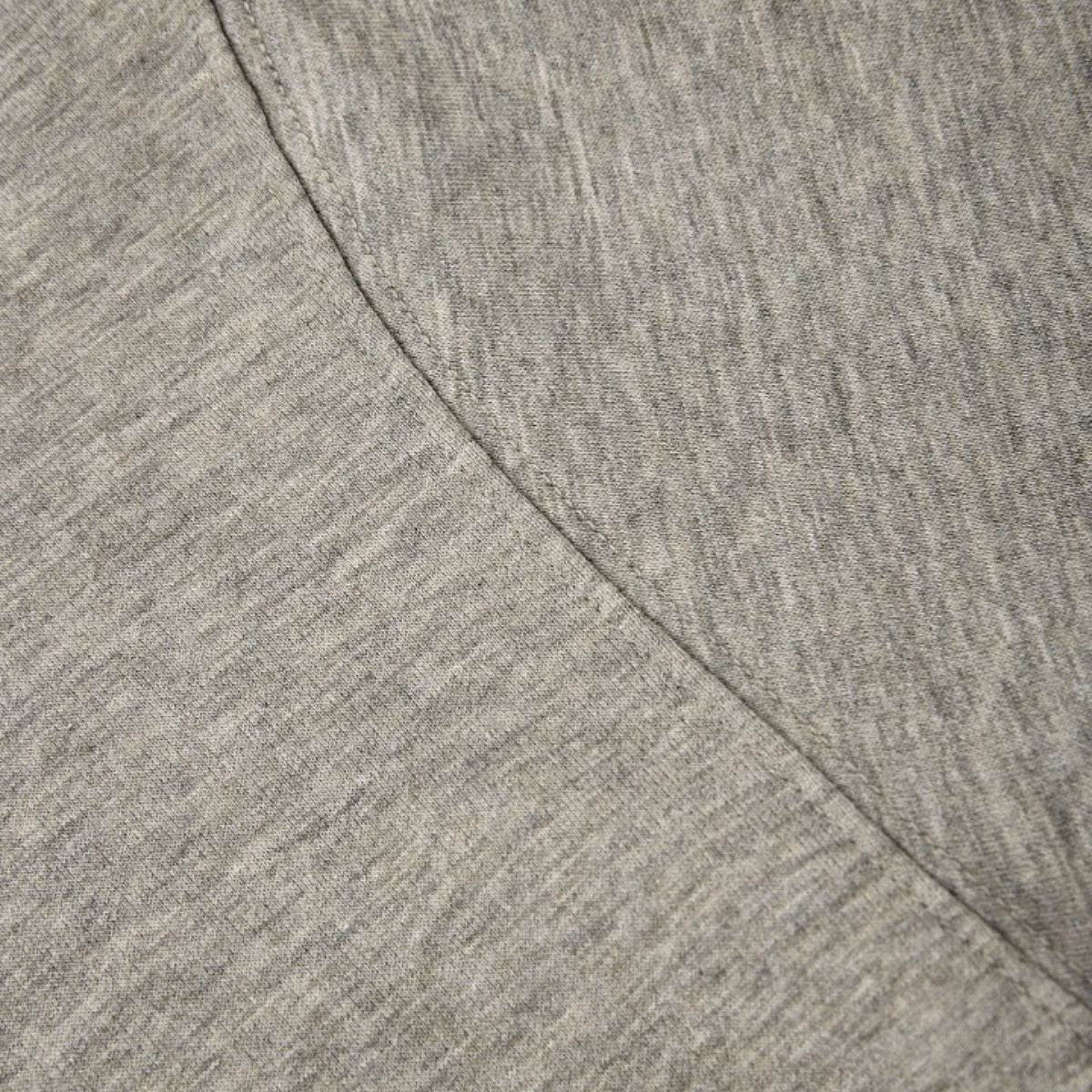 Quiet Luxury Melange Half-Placket Polo Sweatshirt