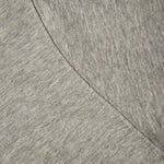 Quiet Luxury Melange Half-Placket Polo Sweatshirt