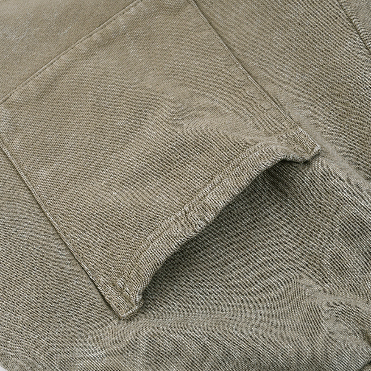 Washed Faded Cotton Sweatshorts