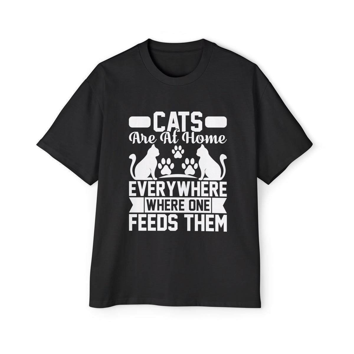 Cat Quote Graphic Tee-INNBLAC Fashion Apparel