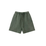 Vintage Fade Oversized Cotton Shorts