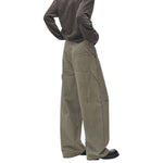 Splash Ink Loose Straight Lumber Pants