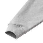 Cotton Structured French Terry Boxy Hoodie