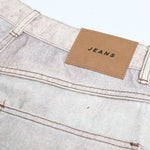 High Street Vintage-Inspired Patchwork Print Wide-Leg Jeans