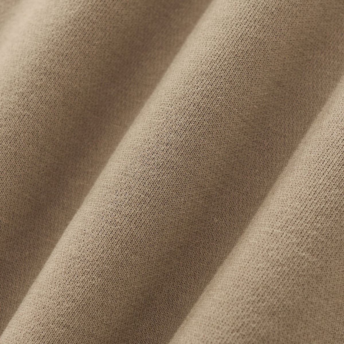 Heavyweight Fleece‑Lined Boxy Mock Neck Old‑Money Sweatshirt