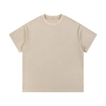 340G Vintage Wash Waffle Knit Relaxed Fit T-Shirt