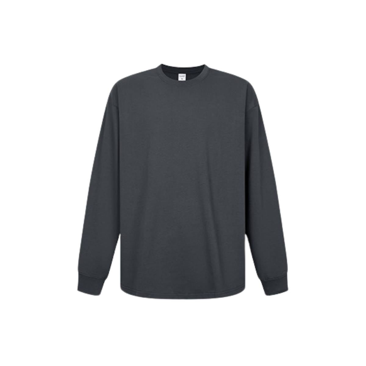 Vintage Loose Fit Heavyweight Cotton Long-Sleeve T-Shirt