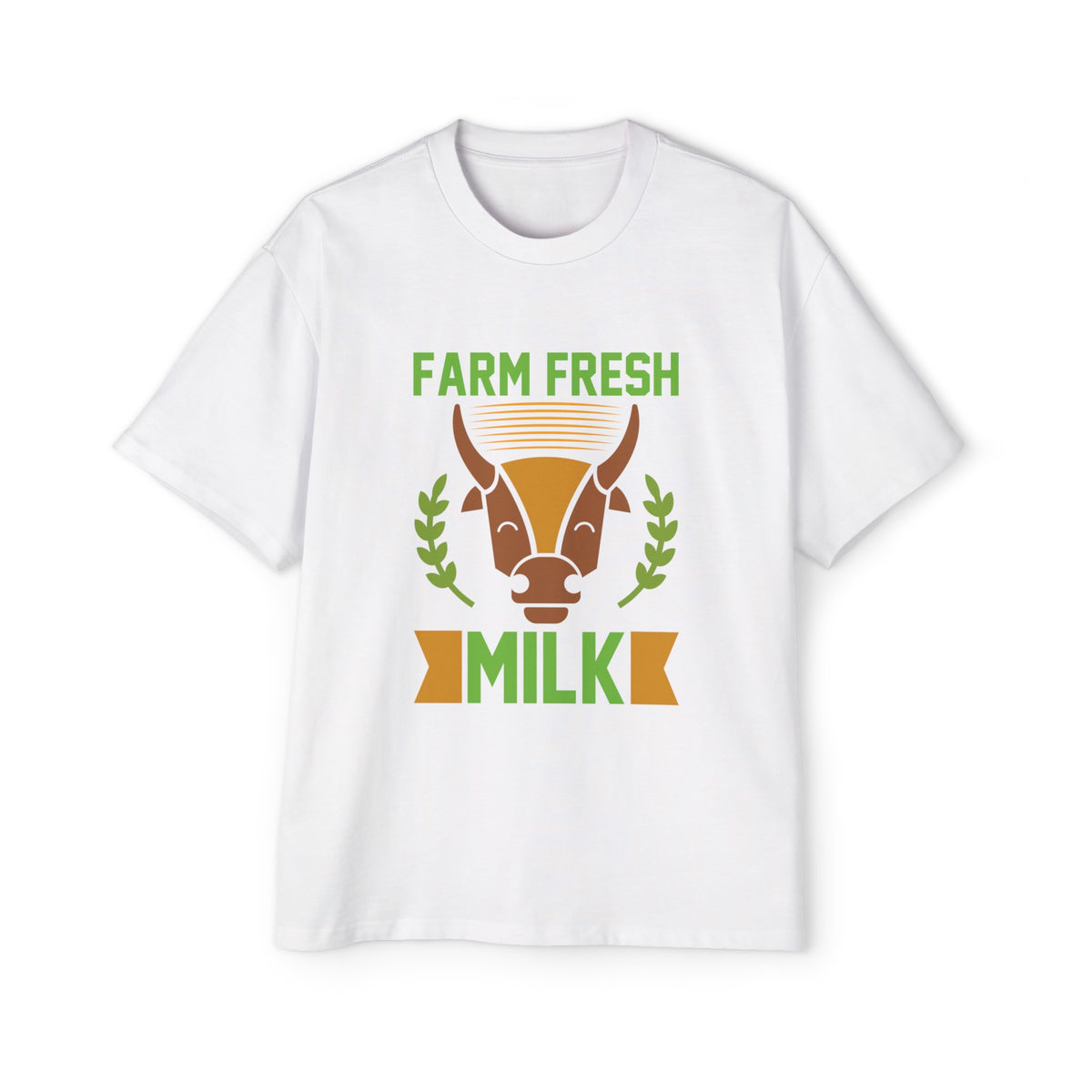 Farm Fresh Milk Graphic Tee-INNBLAC Fashion Apparel