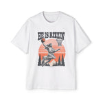 Jesus Playing Basketball Graphic Tee-INNBLAC Fashion Apparel