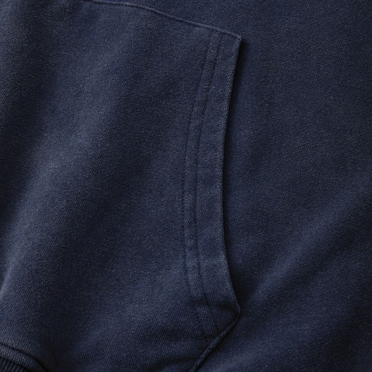 Vintage 370G Brushed Cotton Snow‑Washed Boxy Drop‑Shoulder Hoodie
