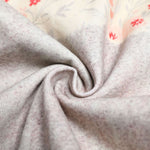 High Street Vintage-Inspired Patchwork Print Wide-Leg Jeans