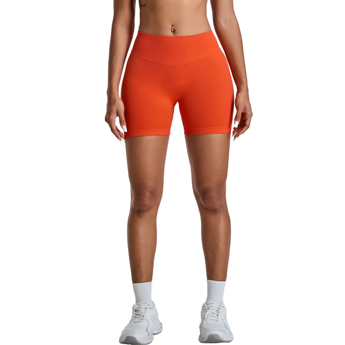 High-Waisted Quick Dry Workout Shorts