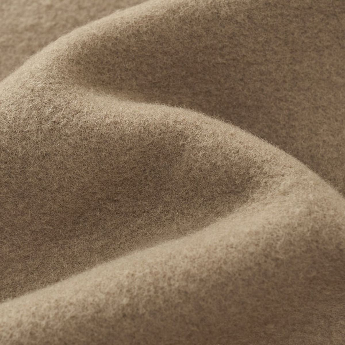 Heavyweight Fleece‑Lined Boxy Mock Neck Old‑Money Sweatshirt