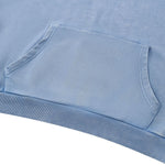 Washed Distressed Loose Casual Hoodie
