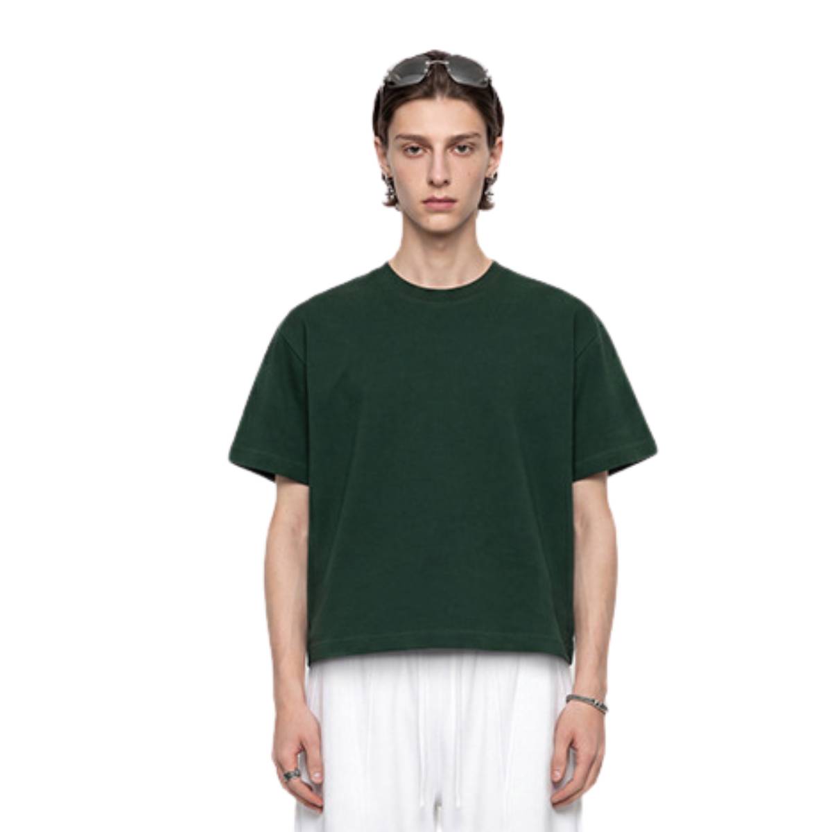 Camiseta desteñida con lavado a la piedra de 7.5 oz