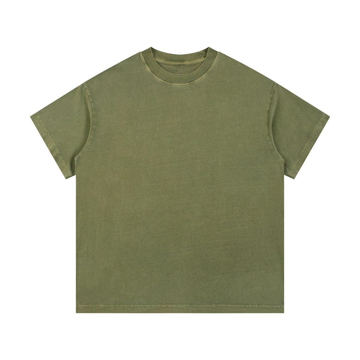 Drop Shoulder Cotton T Shirt 7.5oz