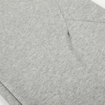 High Street Minimal Wide-Leg Drawstring Sweatpants