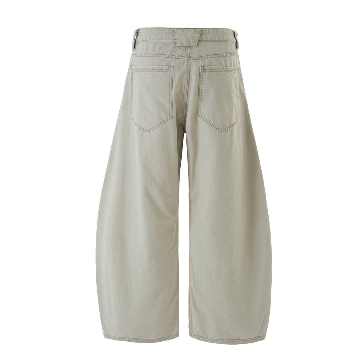 Loose Fit Straight Leg Patchwork Casual Comfort Pants