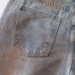 Vintage Rust Wash Loose Fit Jeans