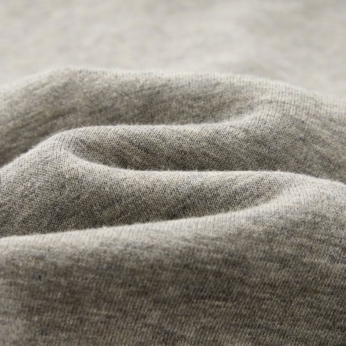 Quiet Luxury Melange Half-Placket Polo Sweatshirt