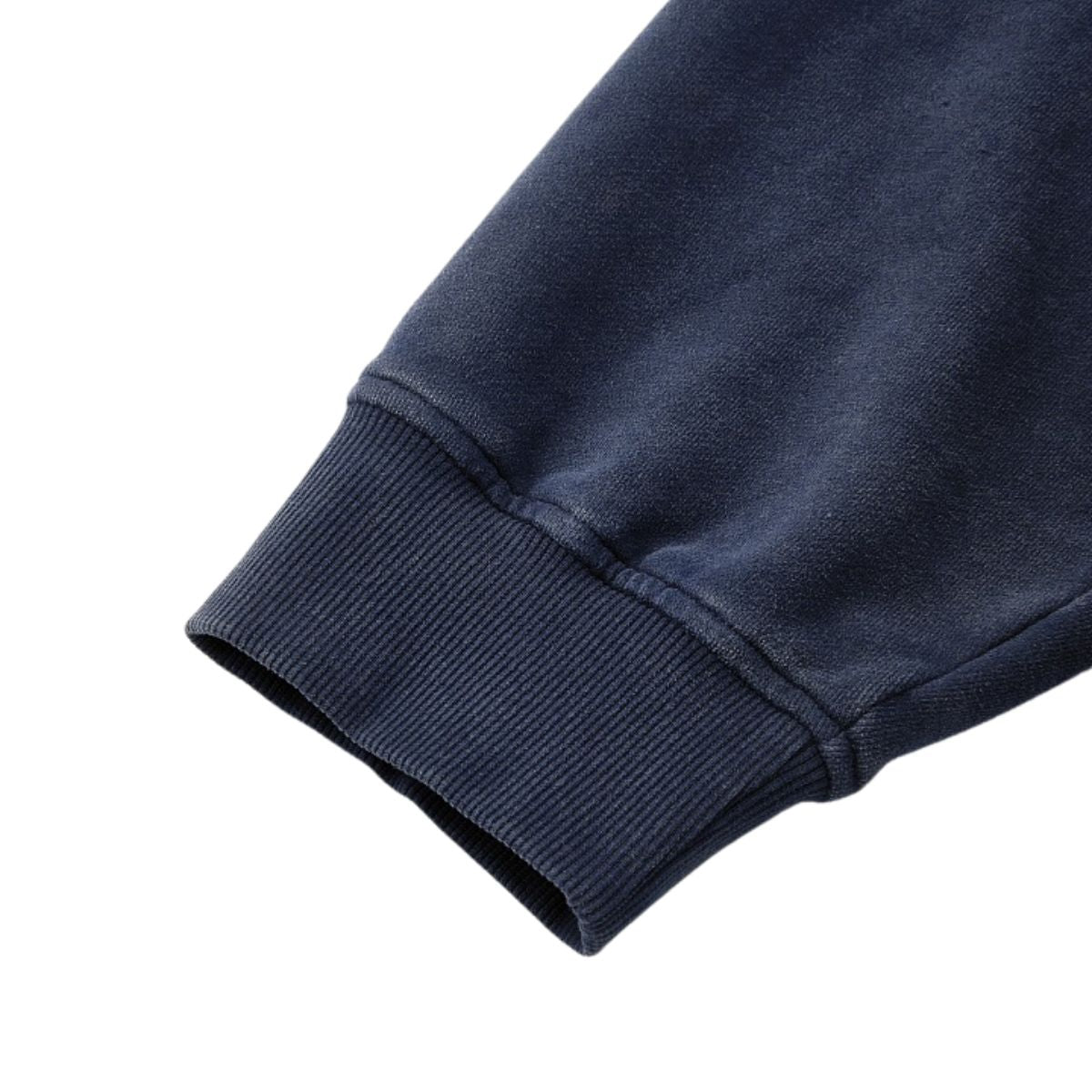 Vintage 370G Brushed Cotton Snow‑Washed Boxy Drop‑Shoulder Hoodie