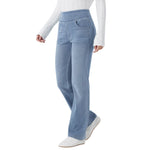 Vintage Washed High Waist Straight Leg Jeans