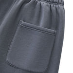 Vintage Washed Heavyweight Drawstring Wide Leg Casual Pants