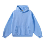 Sudadera con capucha de felpa de novio de gran tamaño