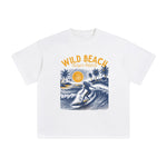 Wild Beach Surfer Island Graphic Tee-INNBLAC Fashion Apparel