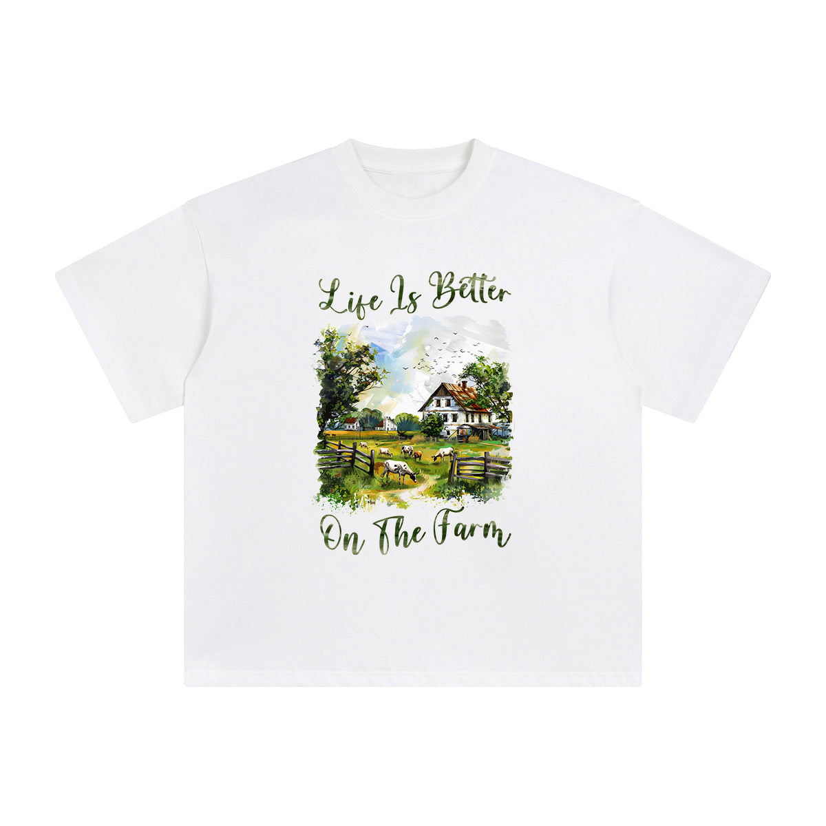 Life Is Better On The Farm Graphic Tee-INNBLAC Fashion Apparel