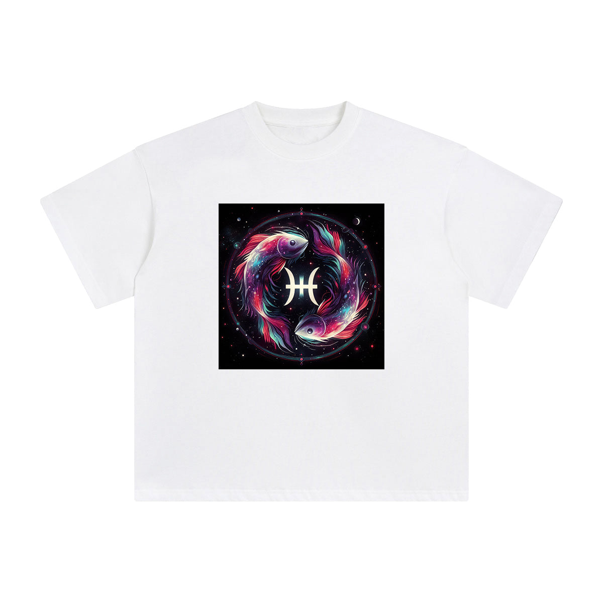 Pisces Graphic Tee-INNBLAC Fashion Apparel