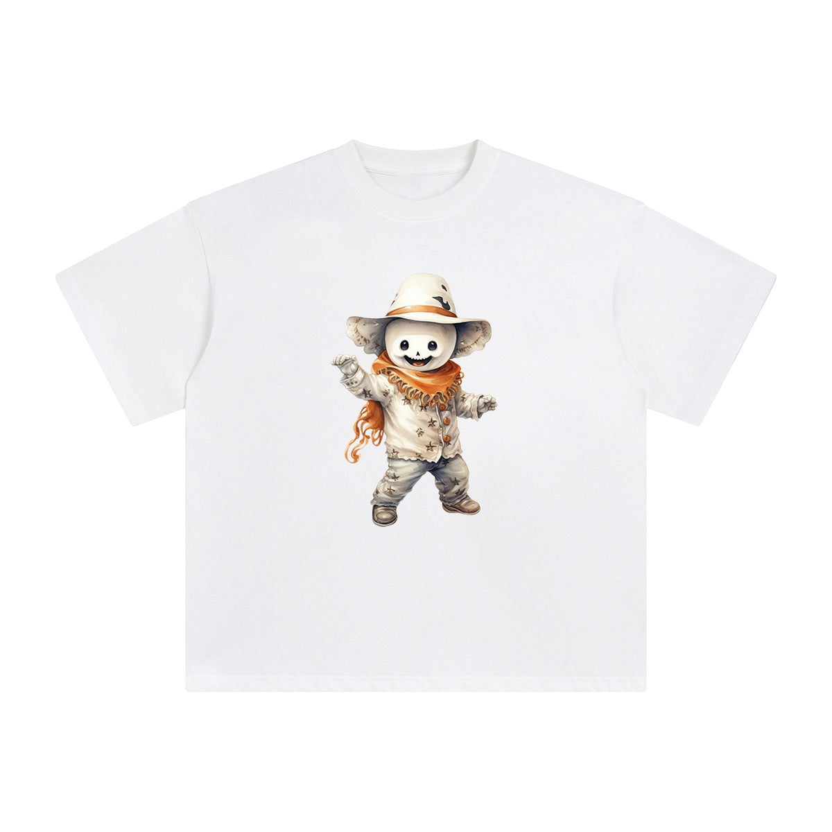 Cowboy Ghost Graphic Tee-INNBLAC Fashion Apparel