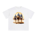 Three Prophets Riding Camels Graphic Tee-INNBLAC Fashion Apparel