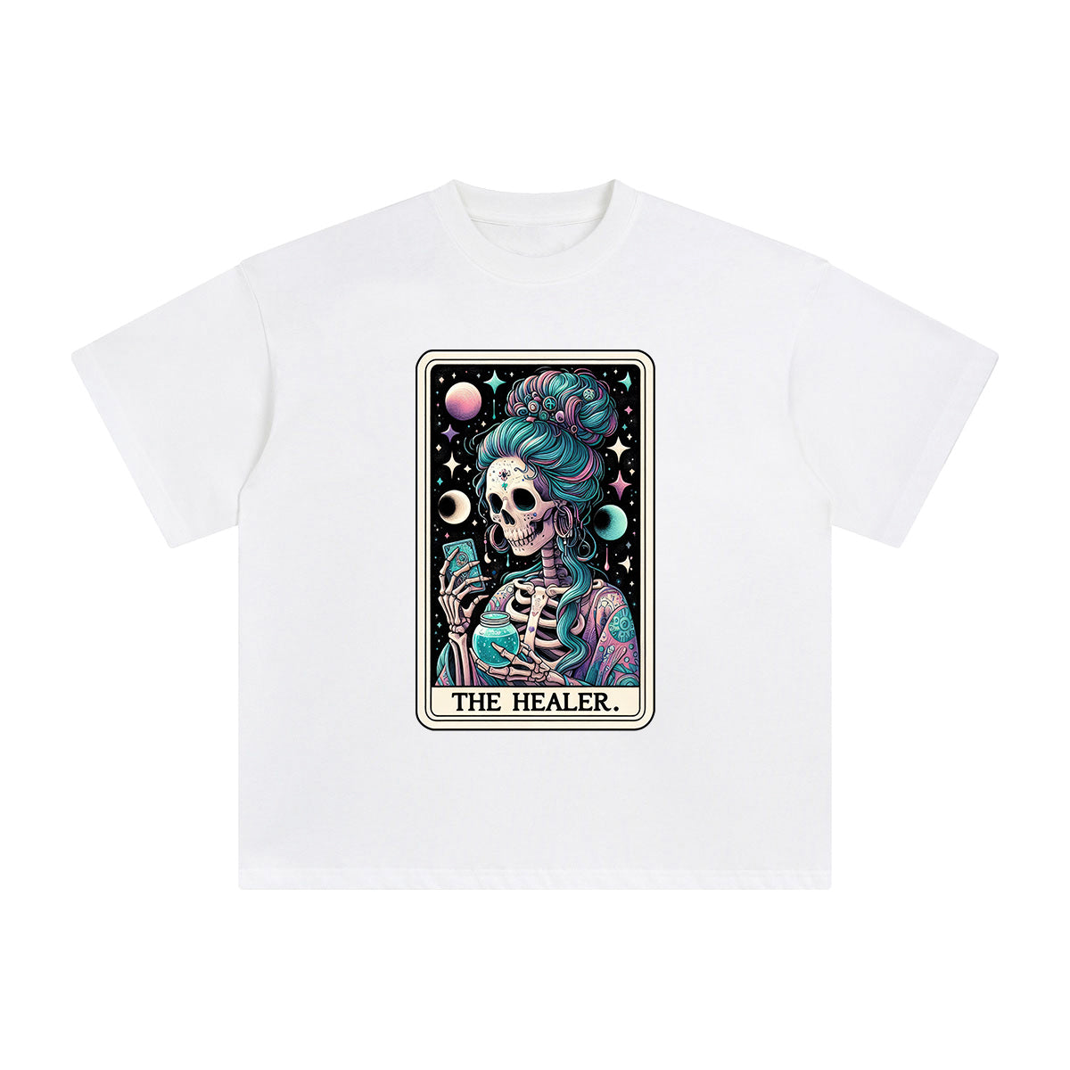 The Healer Comic Graphic Tee-INNBLAC Fashion Apparel