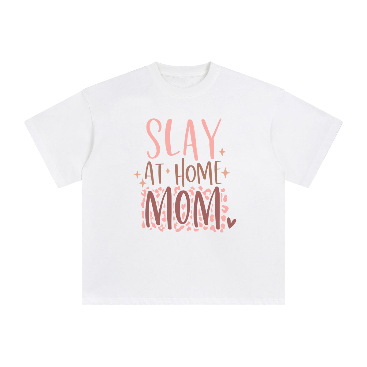 Slay At Home Mom Graphic Tee-INNBLAC Fashion Apparel
