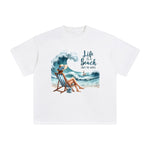 Woman & Waves Graphic Tee-INNBLAC Fashion Apparel