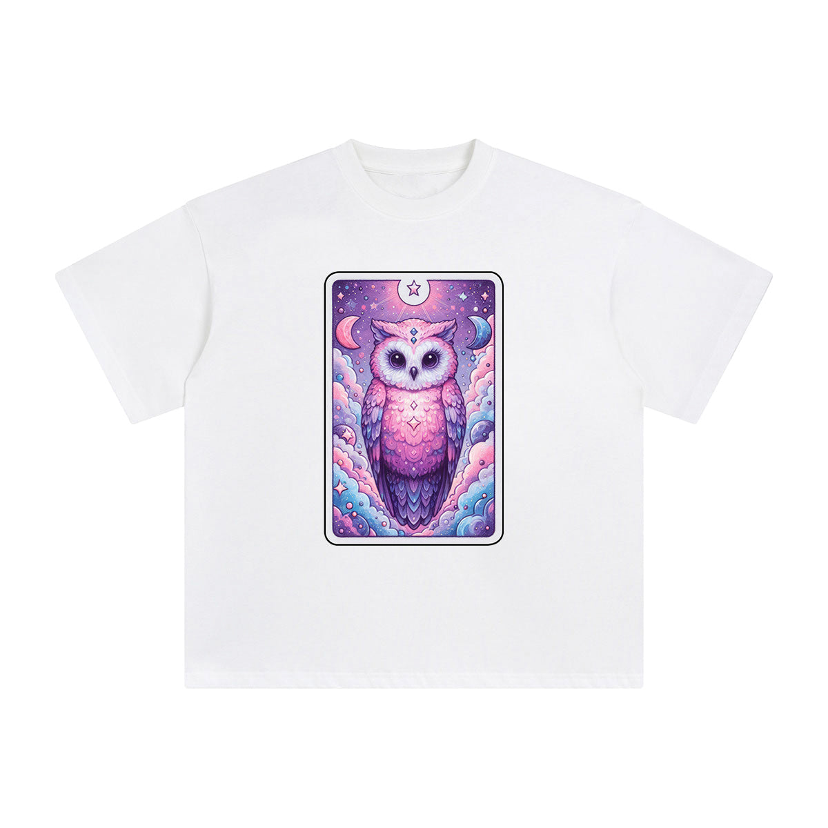 Owl Graphic Tee-INNBLAC Fashion Apparel