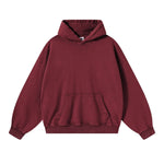 Sudadera con capucha de felpa de novio de gran tamaño