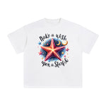Cute Starfish Graphic Tee-INNBLAC Fashion Apparel