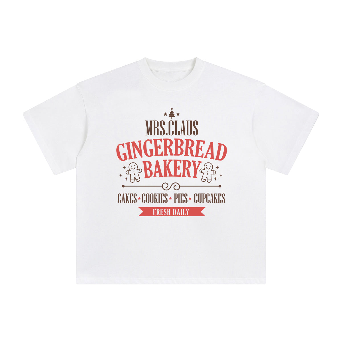 Gingerbread Bakery Graphic Tee-INNBLAC Fashion Apparel