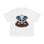 Coffee First Graphic Tee-INNBLAC Fashion Apparel