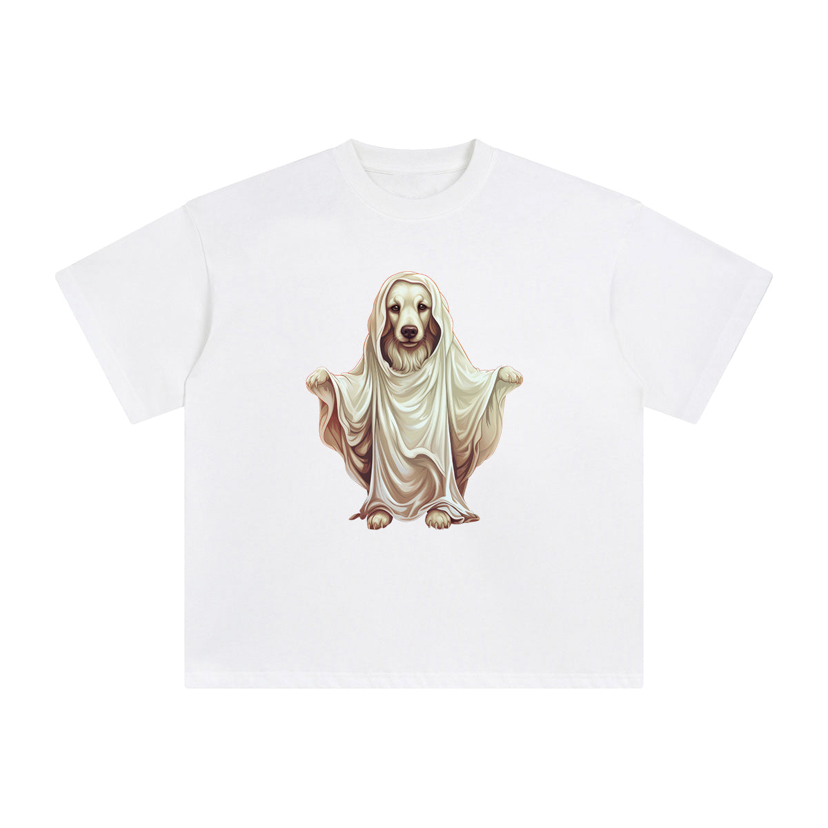 Ghost Dog Graphic Tee-INNBLAC Fashion Apparel
