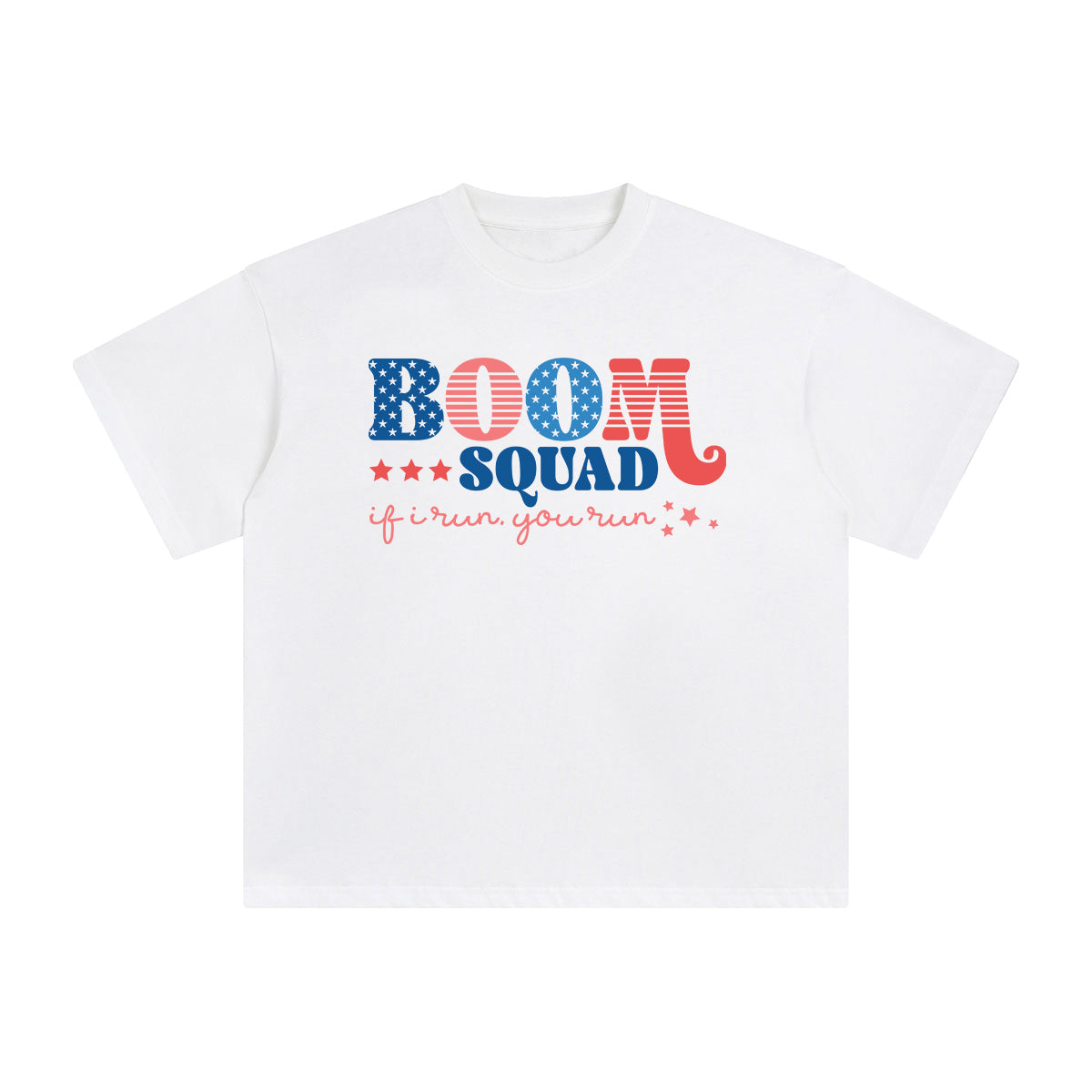 Boom Squad Graphic Tee-INNBLAC Fashion Apparel