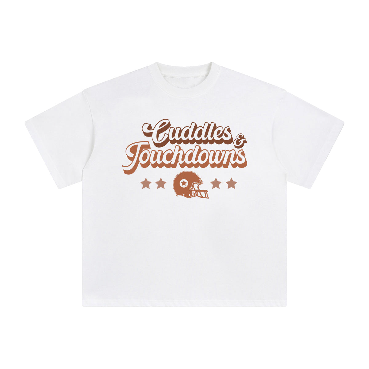 Cuddles Touchdowns Graphic Tee-INNBLAC Fashion Apparel