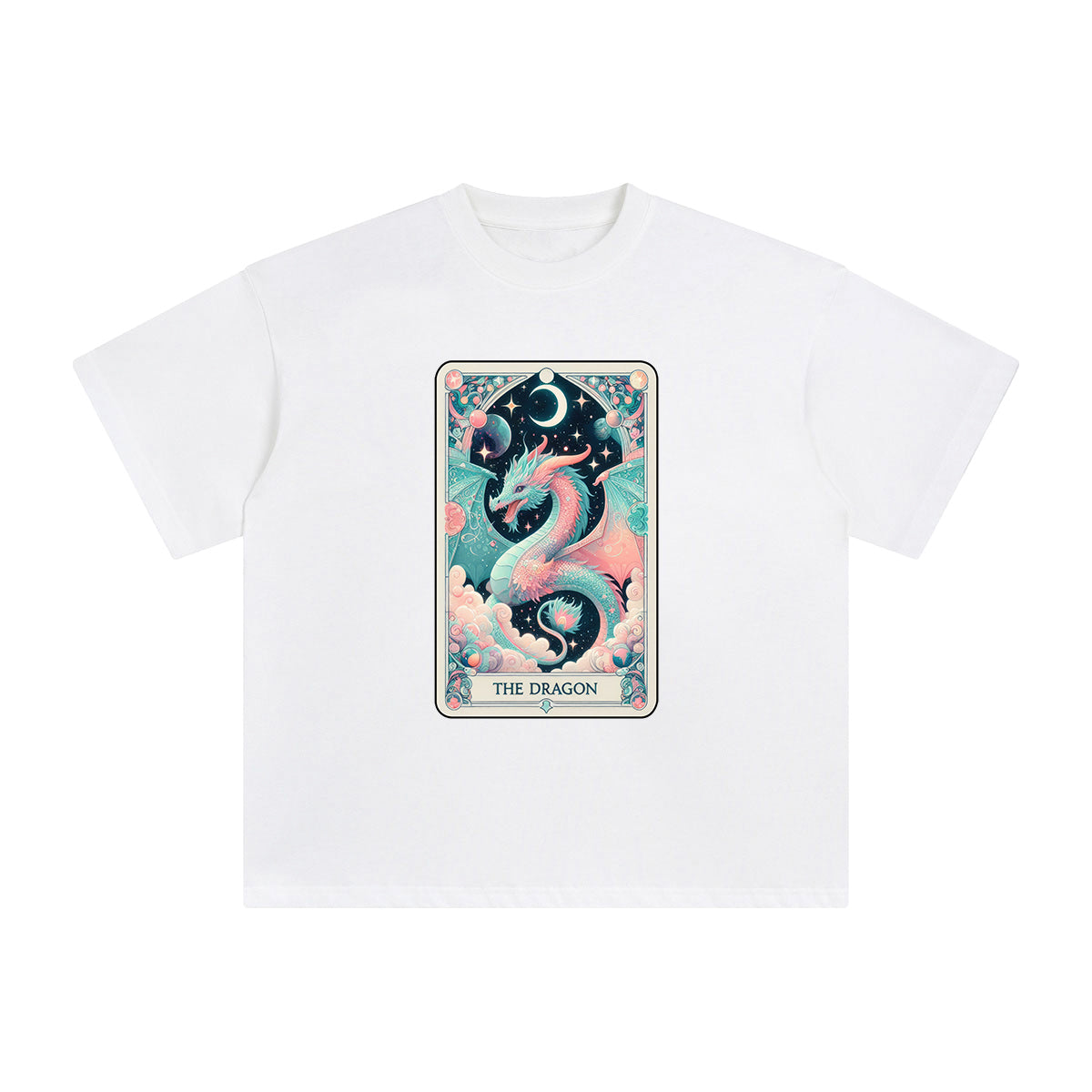 The Dragon Card Graphic Tee-INNBLAC Fashion Apparel