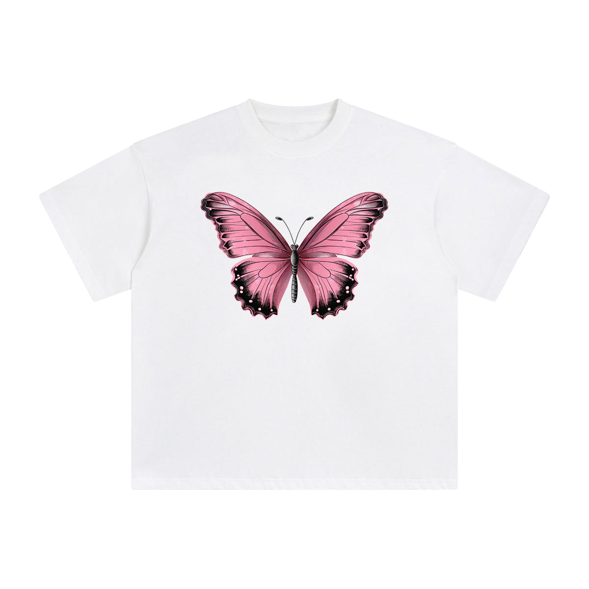 Butterfly Graphic Tee-INNBLAC Fashion Apparel