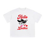 Hello Ladies Graphic Tee-INNBLAC Fashion Apparel